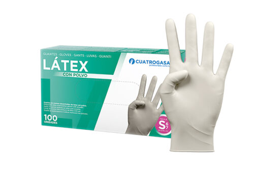 Guantes Latex con Polvo (100u) - S