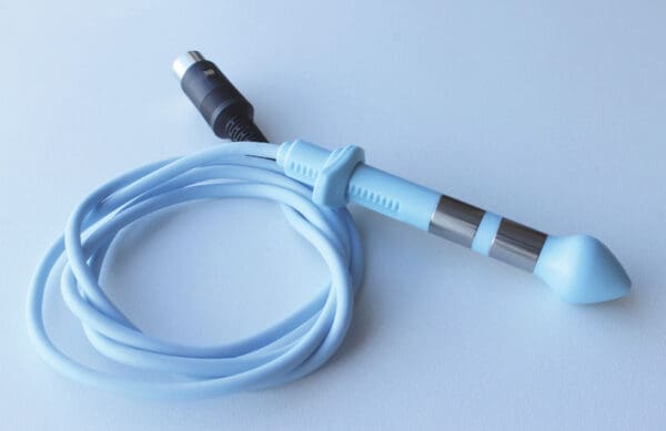 sonda anal 2 anillos regulador 2mm azul